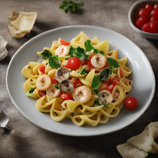 Kalabrische Pappardelle mit Jakobsmuscheln, Brokkoli und Artischocken