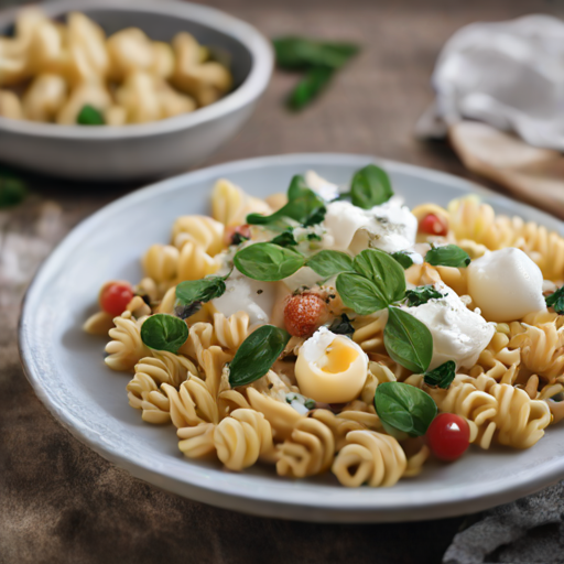 Römische Fusilli mit Burrata, Staudensellerie und Salbei