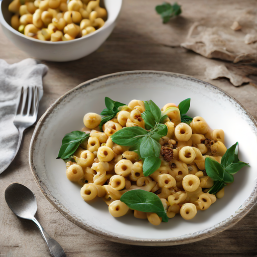 Sizilianische Gnocchetti Sardi mit Ofengemüse, Steinpilzen und Kichererbsen