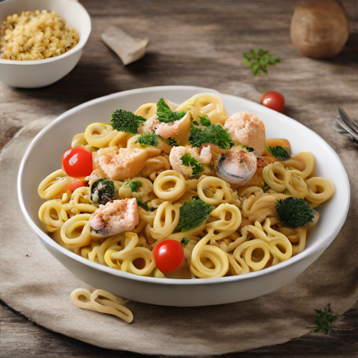 Sizilianische Strozzapreti mit Thunfisch, Pilzen und Brokkoli